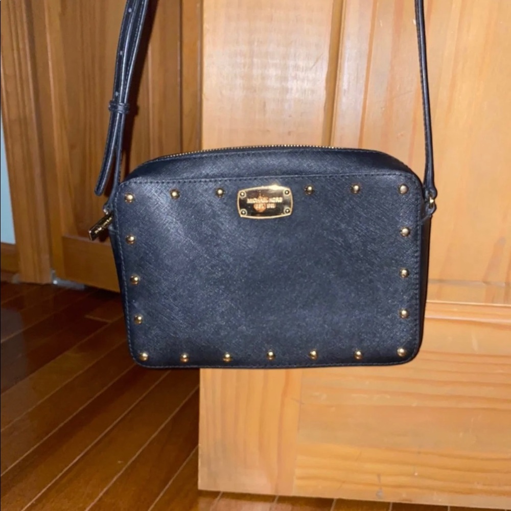 Michael Kors Sandrine Stud Crossbody Purse